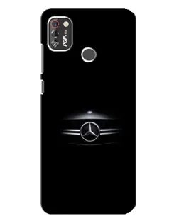 Чохол для TECNO POP 4 Pro з картинкою «Mercedes — абстрактні лінії»