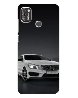 Чохол для TECNO POP 4 Pro з картинкою «Mercedes AMG GT Silver»