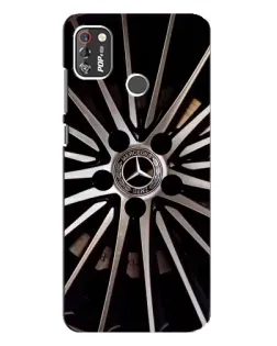 Чехол для TECNO POP 4 Pro с картинкой «Диск Mercedes»