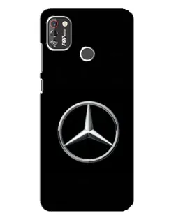 Чехол для TECNO POP 4 Pro с картинкой «Mercedes классический лого»