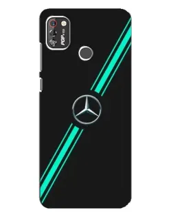 Чохол для TECNO POP 4 Pro з картинкою «Спортивні лінії Mercedes»