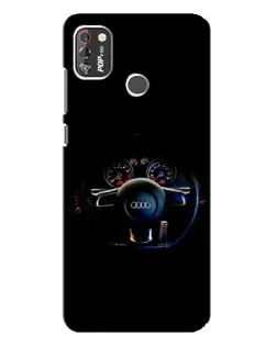 Чохол для TECNO POP 4 Pro з картинкою «Салон Audi — кермо» Чохол для TECNO POP 4 Pro з картинкою «Салон Audi — кермо»