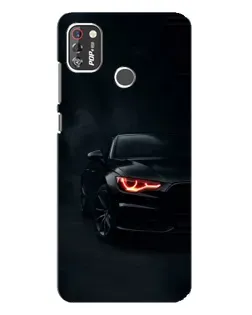 Чехол для TECNO POP 4 Pro с картинкой «Audi — хищный взгляд»