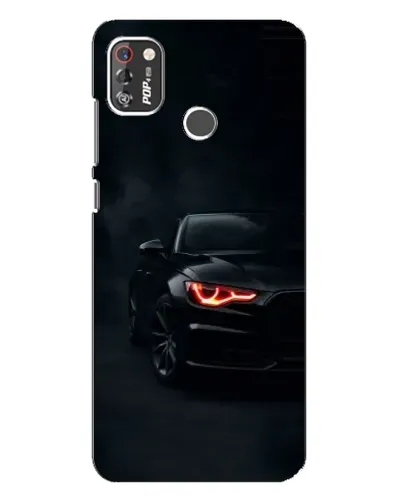 Чехол для TECNO POP 4 Pro с картинкой «Audi — хищный взгляд»
