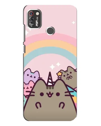 Чехол для TECNO POP 4 Pro с картинкой «Единорог Pusheen» Чехол для TECNO POP 4 Pro с картинкой «Единорог Pusheen»