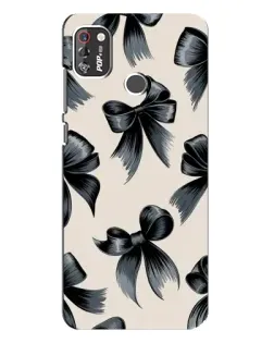 Чехол для TECNO POP 4 Pro с картинкой «Банты Coquette»