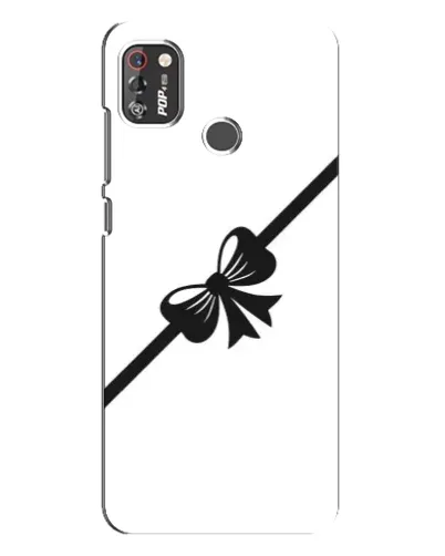Чехол для TECNO POP 4 Pro с картинкой «Диагональный бант» Чехол для TECNO POP 4 Pro с картинкой «Диагональный бант»