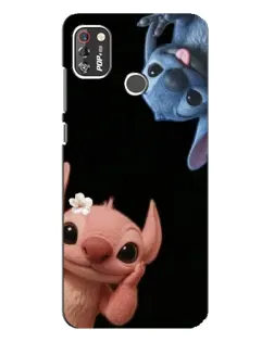 Чехол для TECNO POP 4 Pro с картинкой «Фиолетовый туман роз»