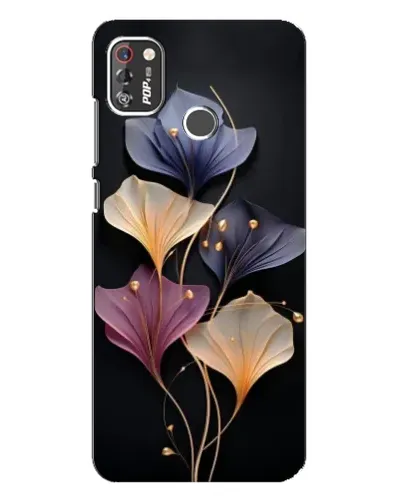 Чохол для TECNO POP 4 Pro з картинкою «Лілові квіти грації» Чохол для TECNO POP 4 Pro з картинкою «Лілові квіти грації»