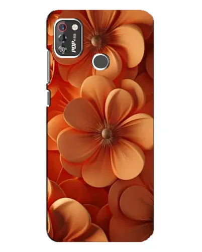 Чохол для TECNO POP 4 Pro з картинкою «Помаранчева макро квітка» Чохол для TECNO POP 4 Pro з картинкою «Помаранчева макро квітка»