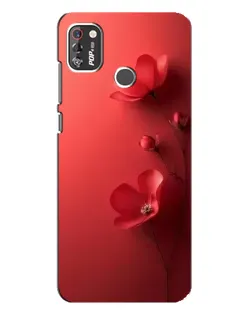 Чохол для TECNO POP 4 Pro з картинкою «Макові суцвіття»