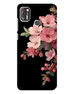 Чохол для TECNO POP 4 Pro з картинкою «Рожева гілка сакури»