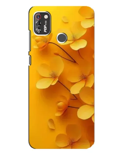 Чохол для TECNO POP 4 Pro з картинкою «Золоті пелюстки» Чохол для TECNO POP 4 Pro з картинкою «Золоті пелюстки»