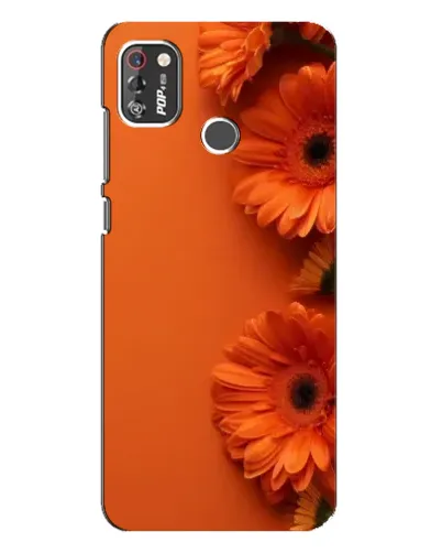 Чохол для TECNO POP 4 Pro з картинкою «Помаранчеві гербери» Чохол для TECNO POP 4 Pro з картинкою «Помаранчеві гербери»