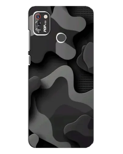 Чохол для TECNO POP 4 Pro з картинкою «Темний абстрактний камуфляж» Чохол для TECNO POP 4 Pro з картинкою «Темний абстрактний камуфляж»