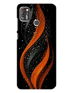 Чохол для TECNO POP 4 Pro з картинкою «Вогняна зоряна хвиля»
