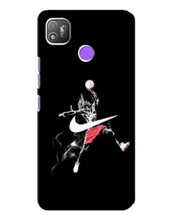 Чехол для TECNO POP 4 с картинкой «Jordan Jumpman»
