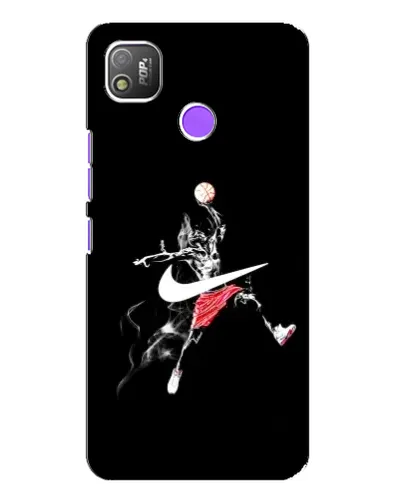 Чехол для TECNO POP 4 с картинкой «Jordan Jumpman»