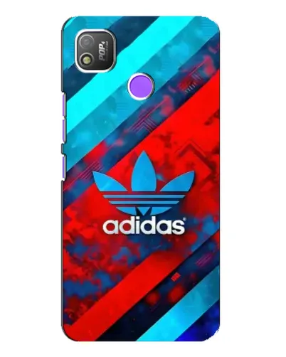 Чехол для TECNO POP 4 с картинкой «Абстракция Adidas»