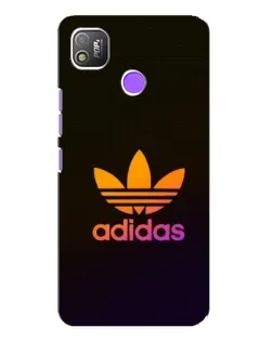 Чехол для TECNO POP 4 с картинкой «Градиент Adidas»