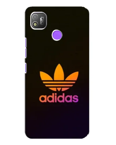 Чехол для TECNO POP 4 с картинкой «Градиент Adidas»