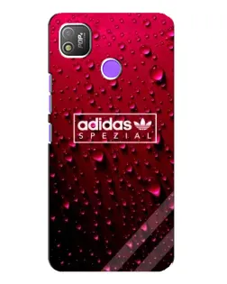 Чехол для TECNO POP 4 с картинкой «Adidas Gold Marble»