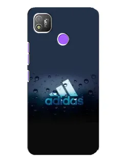 Чехол для TECNO POP 4 с картинкой «Adidas Water Drops»