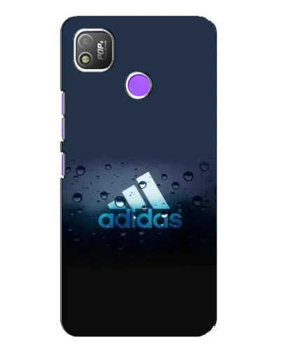 Чехол для TECNO POP 4 с картинкой «Adidas Water Drops»