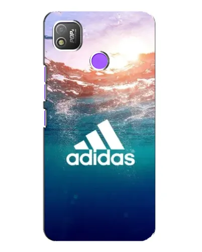 Чехол для TECNO POP 4 с картинкой «Океанская глубина адидас»