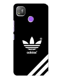 Чехол для TECNO POP 4 с картинкой «Adidas с диагональными полосами»
