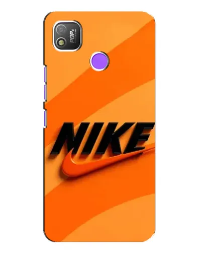 Чехол для TECNO POP 4 с картинкой «Оранжевый драйв Nike» Чехол для TECNO POP 4 с картинкой «Оранжевый драйв Nike»