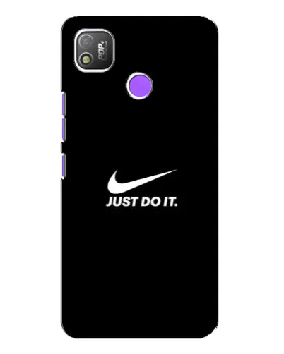 Чехол для TECNO POP 4 с картинкой «Минимализм от Nike» Чехол для TECNO POP 4 с картинкой «Минимализм от Nike»