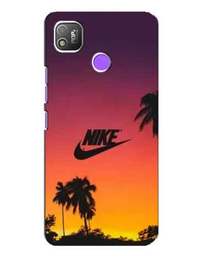 Чехол для TECNO POP 4 с картинкой «Nike на закате солнца» Чехол для TECNO POP 4 с картинкой «Nike на закате солнца»