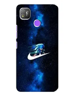 Чехол для TECNO POP 4 с картинкой «Звездный путь Nike»