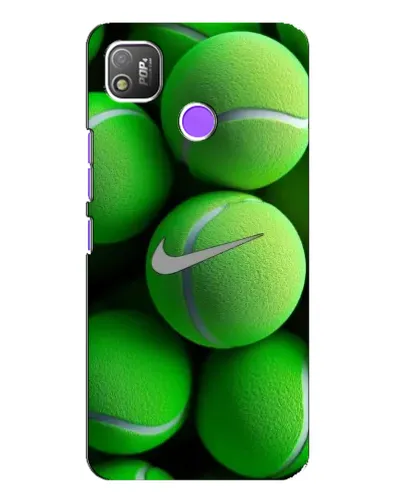Чехол для TECNO POP 4 с картинкой «Теннисные мячи Найк» Чехол для TECNO POP 4 с картинкой «Теннисные мячи Найк»