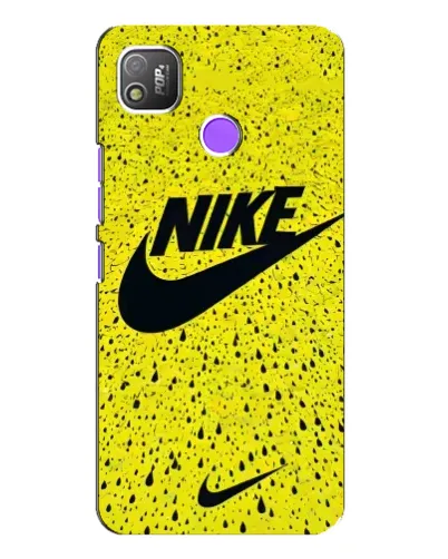 Чехол для TECNO POP 4 с картинкой «Желтый текстурный Nike» Чехол для TECNO POP 4 с картинкой «Желтый текстурный Nike»