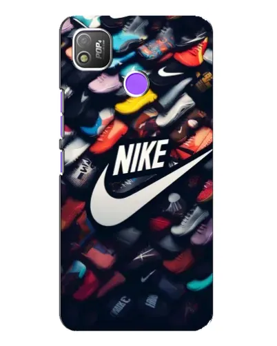 Чехол для TECNO POP 4 с картинкой «Коллекция кроссовок Nike» Чехол для TECNO POP 4 с картинкой «Коллекция кроссовок Nike»