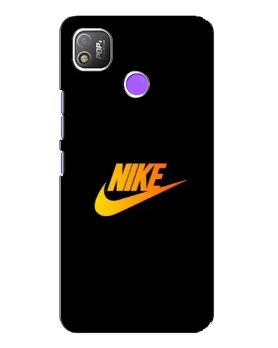 Чехол для TECNO POP 4 с картинкой «Золотой логотип Nike» Чехол для TECNO POP 4 с картинкой «Золотой логотип Nike»