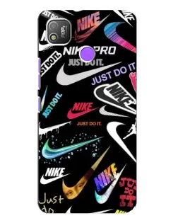 Чехол для TECNO POP 4 с картинкой «Nike — роскошь»