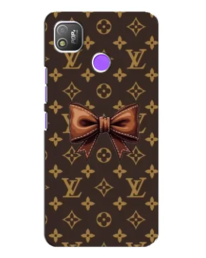 Чехол для TECNO POP 4 с картинкой «LV с бантом» Чехол для TECNO POP 4 с картинкой «LV с бантом»