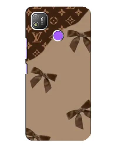 Чехол для TECNO POP 4 с картинкой «LV — кофейный атлас» Чехол для TECNO POP 4 с картинкой «LV — кофейный атлас»