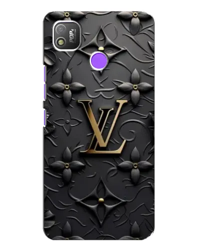 Чехол для TECNO POP 4 с картинкой «Кожаная текстура LV» Чехол для TECNO POP 4 с картинкой «Кожаная текстура LV»