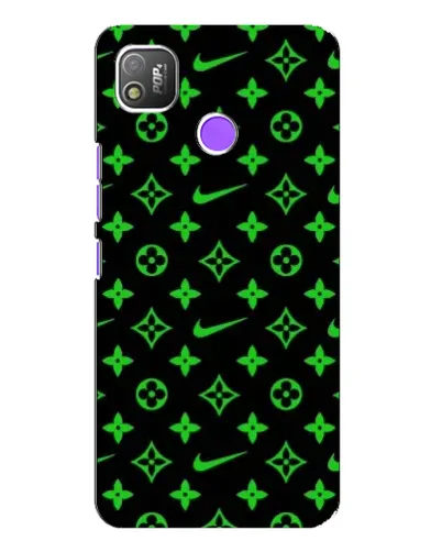 Чехол для TECNO POP 4 с картинкой «Неоновый принт LV» Чехол для TECNO POP 4 с картинкой «Неоновый принт LV»