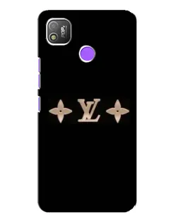 Чехол для TECNO POP 4 с картинкой «Louis Vuitton — минимализм»