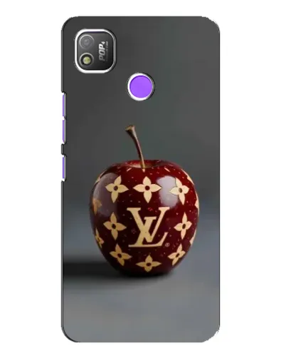 Чехол для TECNO POP 4 с картинкой «Красное яблоко LV» Чехол для TECNO POP 4 с картинкой «Красное яблоко LV»