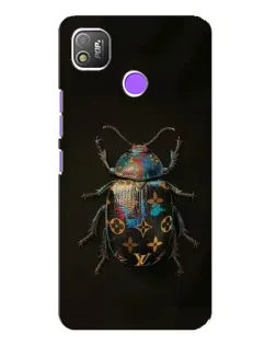 Чехол для TECNO POP 4 с картинкой «LV — мраморный принт»