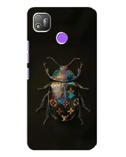 Чехол для TECNO POP 4 с картинкой «LV — мраморный принт» Чехол для TECNO POP 4 с картинкой «LV — мраморный принт»