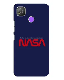 Чехол для TECNO POP 4 с картинкой «NASA — глубокий космос»