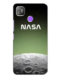 Чехол для TECNO POP 4 с картинкой «NASA — лунный градиент»