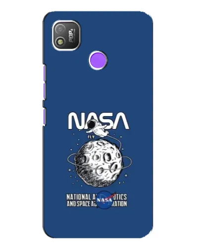 Чехол для TECNO POP 4 с картинкой «NASA — лунная миссия» Чехол для TECNO POP 4 с картинкой «NASA — лунная миссия»